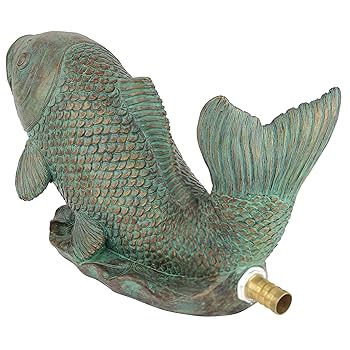KOIDE　木馬 Amazon.com : Design Toscano QM2854850 Japanese Koi Piped